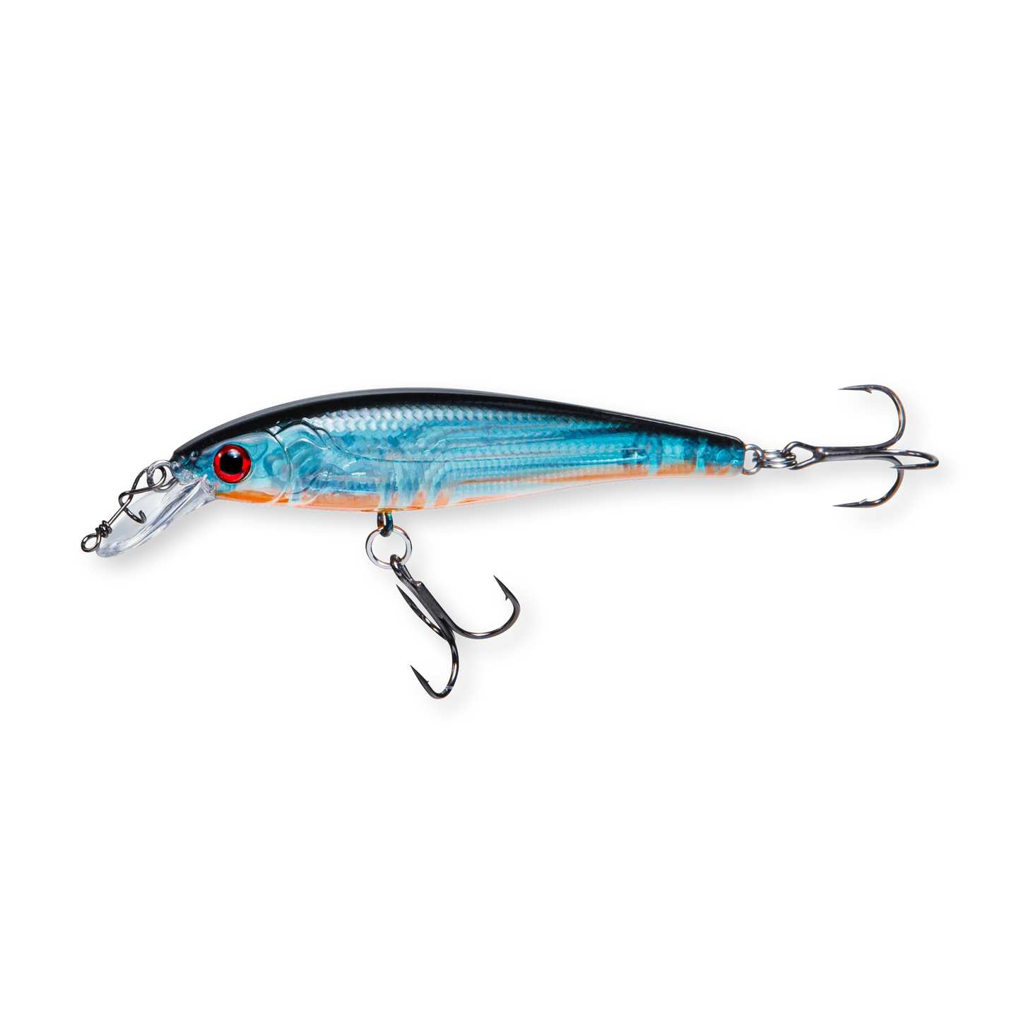 Beastly Minnow Finesse Night Shiner is a jerkbait that shines for night fishing – with a reflective finish for maximum attraction.