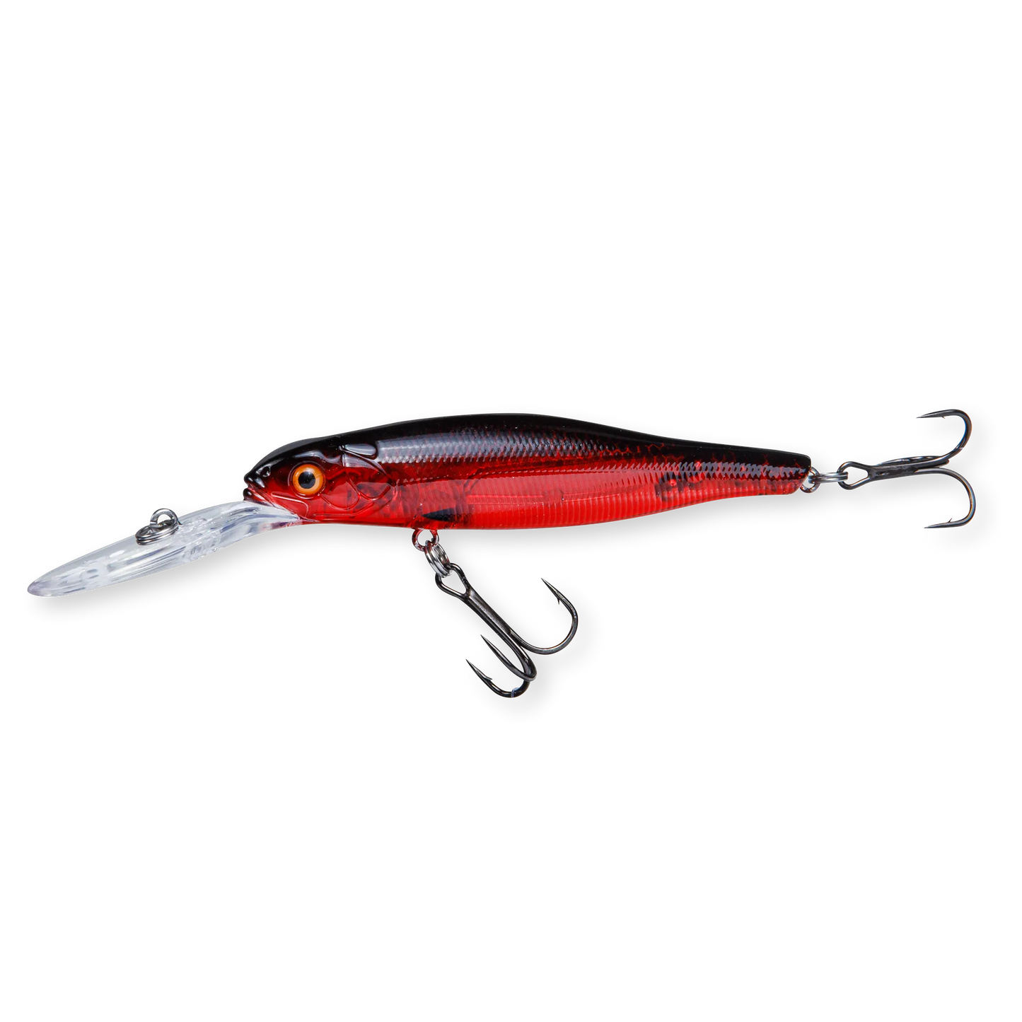 Beastly Diver Blood Moon is a jerkbait that lights up at dusk and in murky water – designed for late bites.