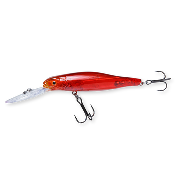 Beastly Diver Motoroil is a naturally colored jerkbait that works year-round for wary fish.