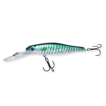 Beastly Diver Stickleback is a jerkbait that mimics a stickleback – an excellent colour for archipelago fishing in clear water.