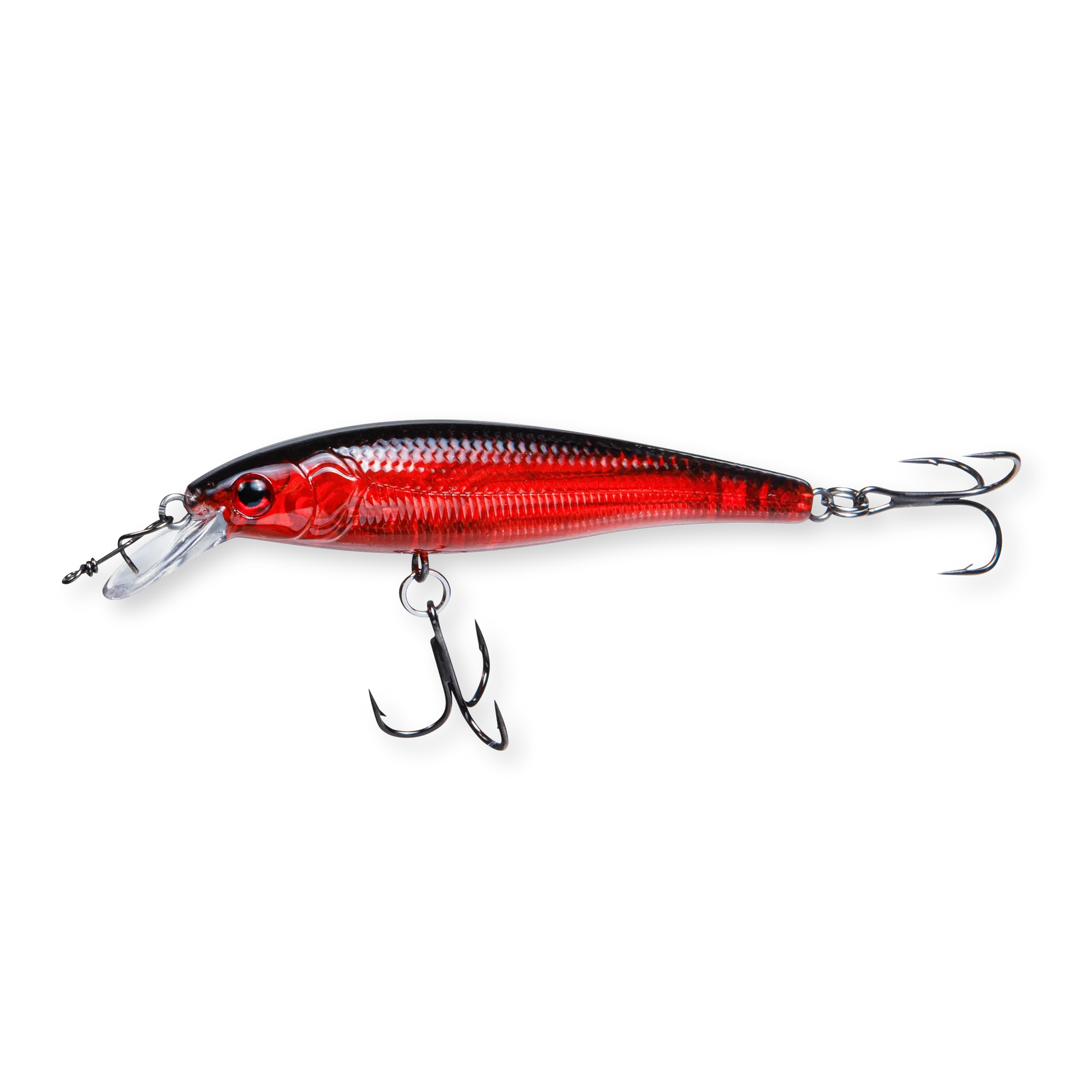 Beastly Minnow Finesse Blood Moon is a jerkbait that lights up at dusk and in murky water – designed for late bites.