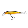 Beastly Minnow Finesse Hot Lime ist ein Jerkbait, das in trübem Wasser maximale Sichtbarkeit bietet – eine UV-Farbe für Frühling und Herbst.