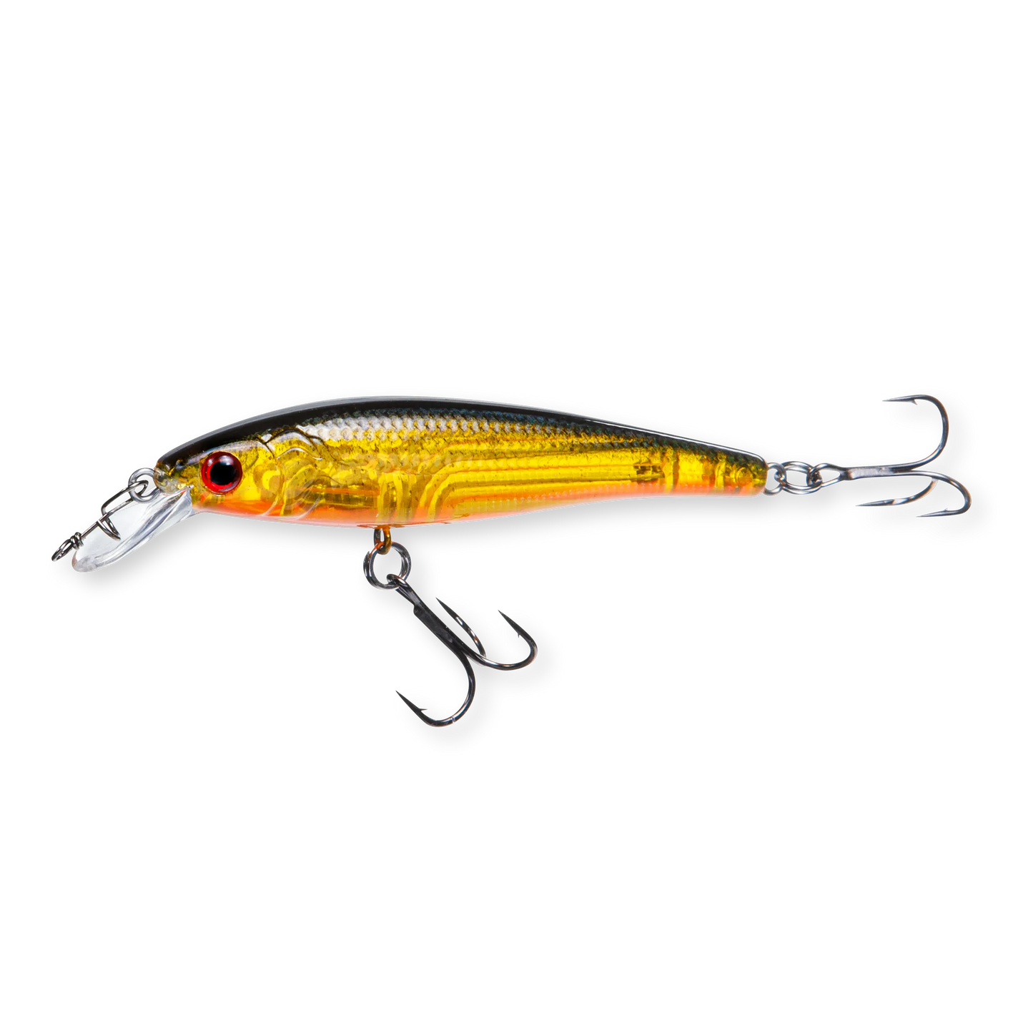 Beastly Minnow Finesse Hot Lime ist ein Jerkbait, das in trübem Wasser maximale Sichtbarkeit bietet – eine UV-Farbe für Frühling und Herbst.
