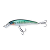 Beastly Minnow Finesse Stickleback ist ein Jerkbait, das einen Stichling nachahmt – eine ausgezeichnete Farbe fürs Schärenangeln in klarem Wasser.