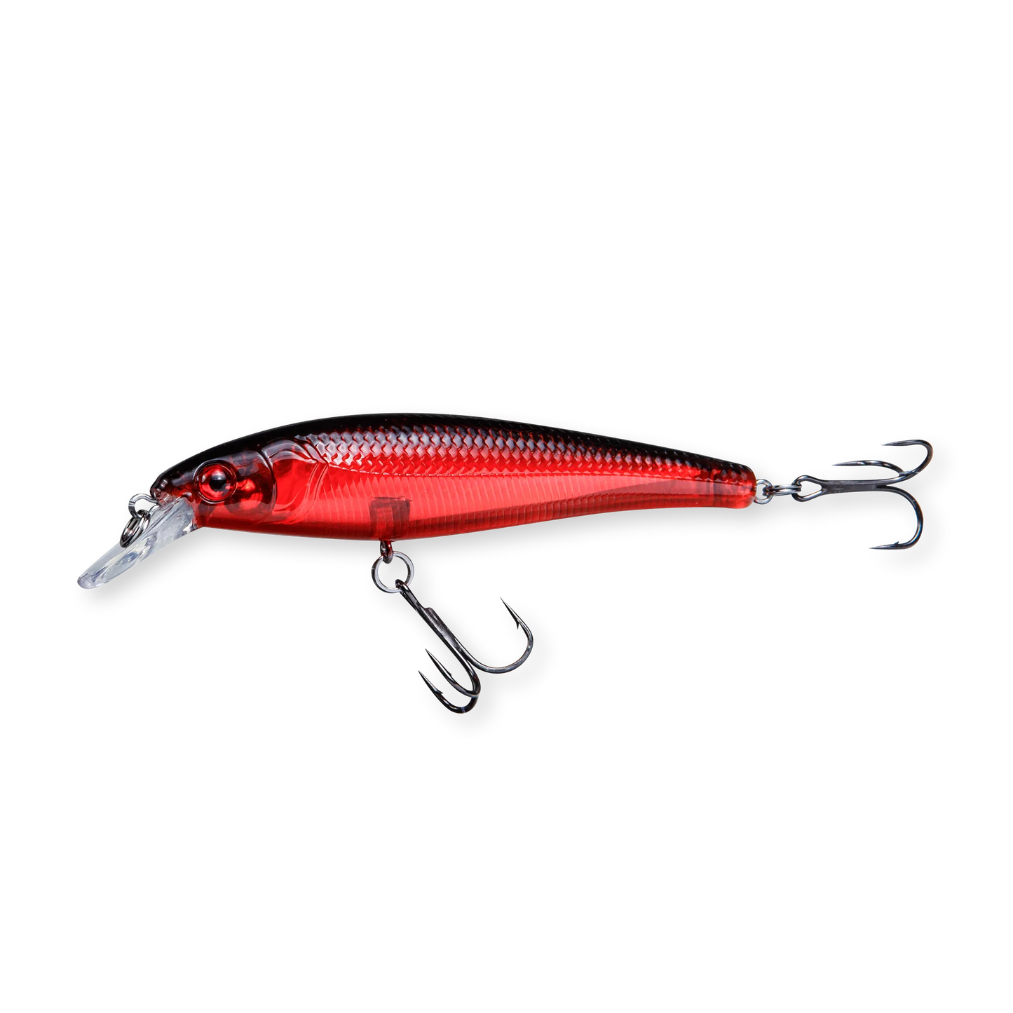 Beastly Minnow Blood Moon ist ein Jerkbait, das in der Dämmerung und in trübem Wasser leuchtet – entwickelt für späte Bisse.