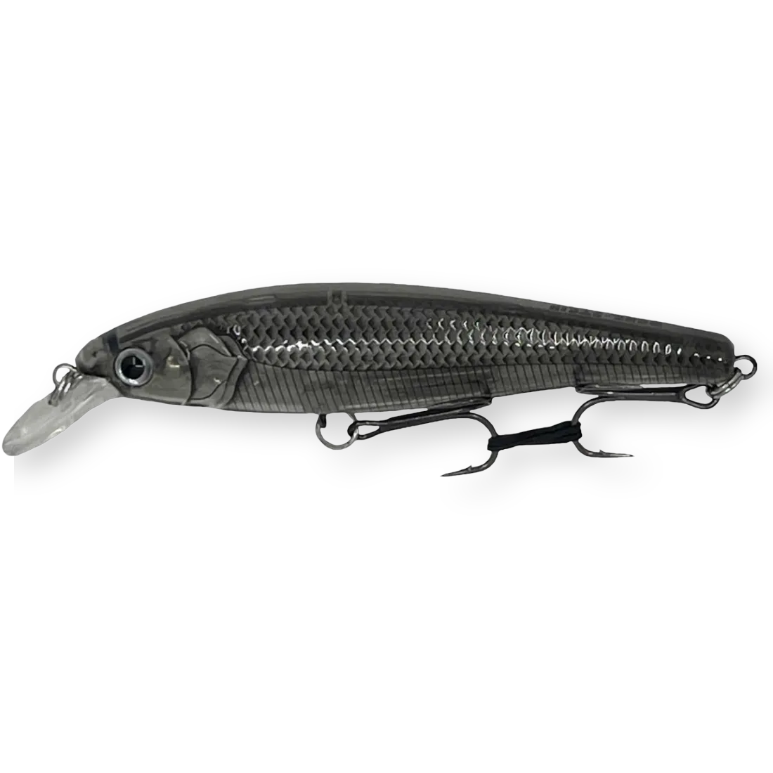 Beastly Minnow Dark Rider ist ein Jerkbait für Spätangler – Silhouette und Dunkelheit in perfektem Gleichgewicht.