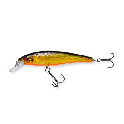 Beastly Minnow Hot Lime is a jerkbait that gives maximum visibility in murky water – a UV favourite for spring and autumn.