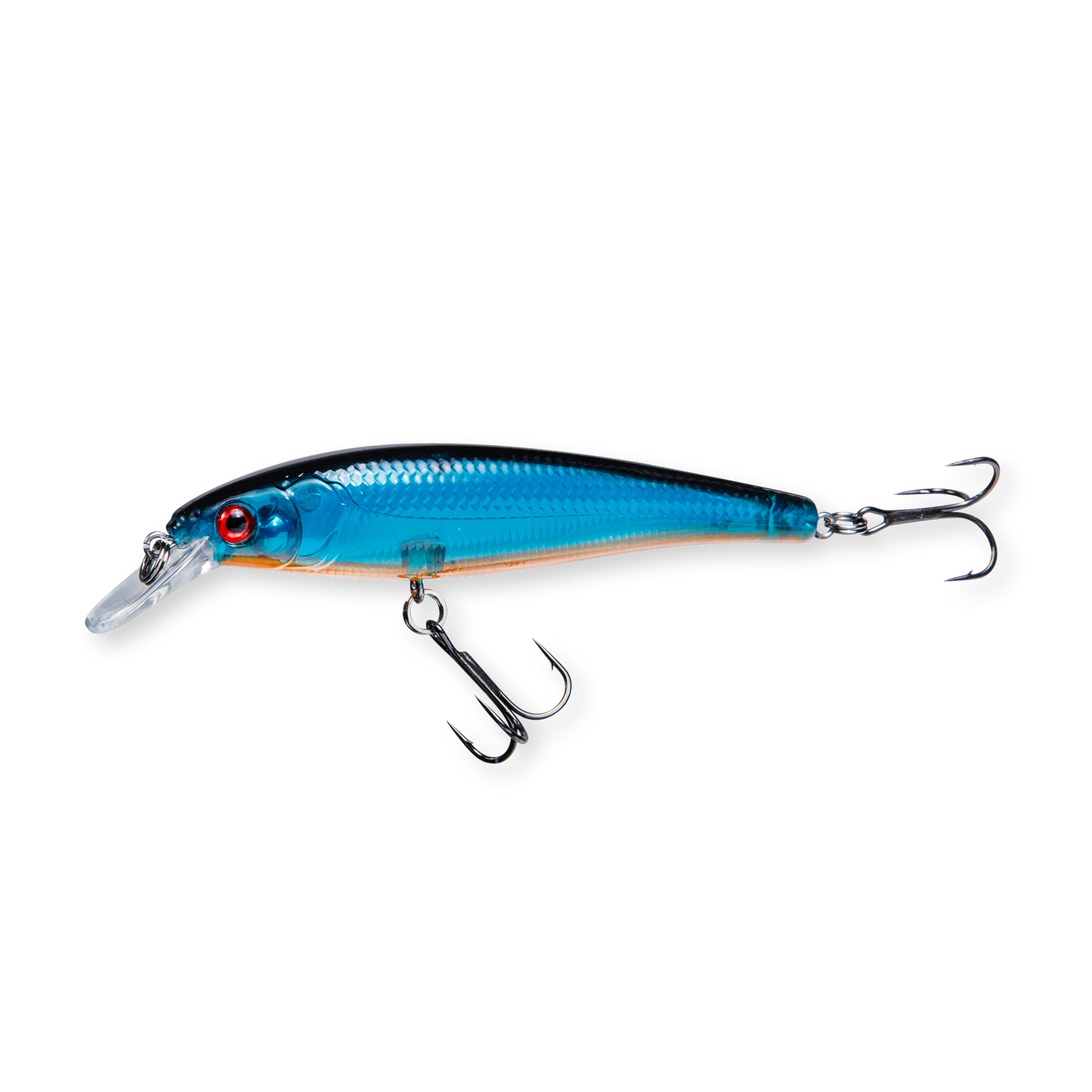 Beastly Minnow Night Shiner ist ein Jerkbait, der beim Nachtangeln glänzt – mit reflektierender Oberfläche für maximale Anziehungskraft.