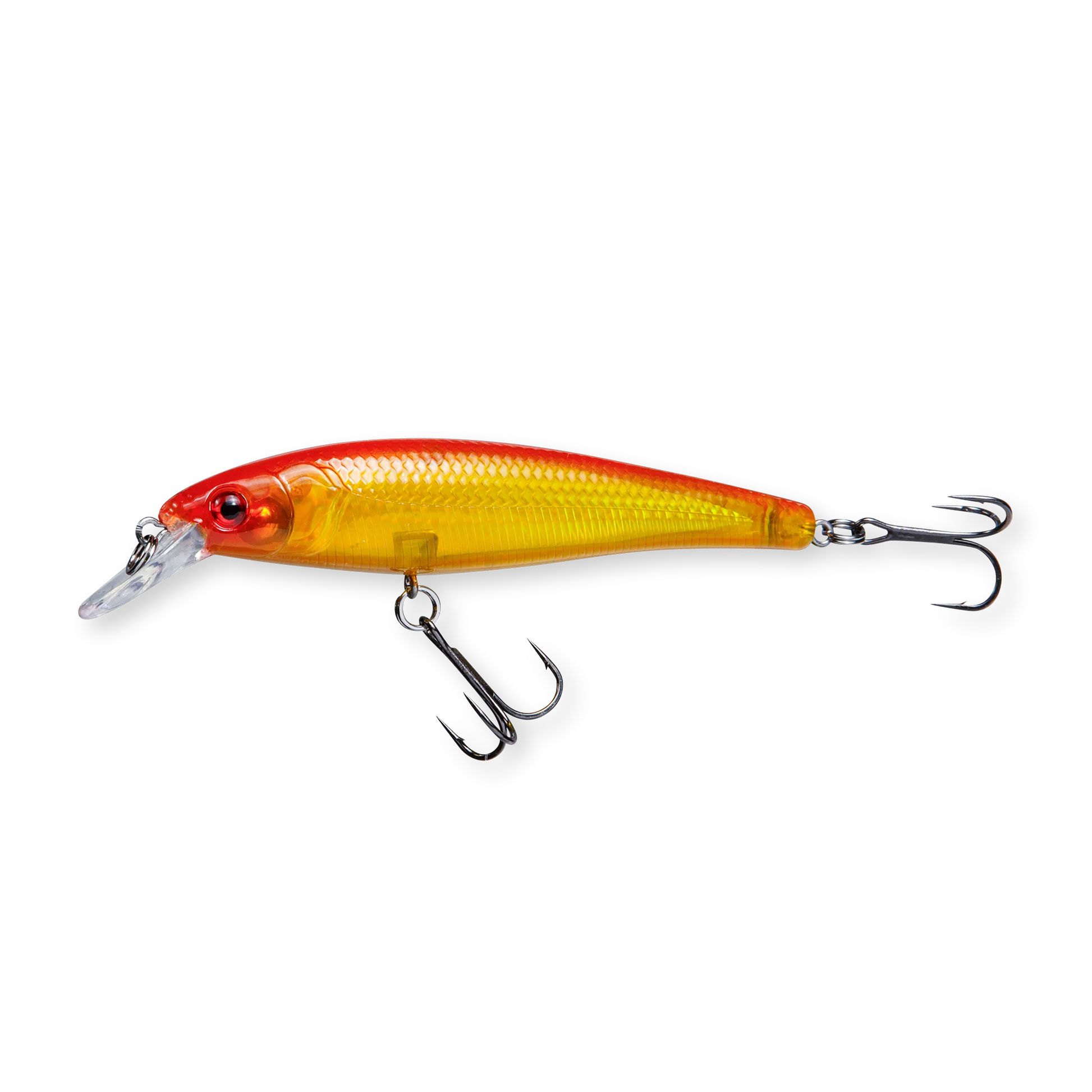Beastly Minnow Spicy ist ein kontrastreicher Wobbler, der auffällt – perfekt wenn die Fische zögerlich sind.