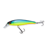 Beastly Minnow Sunshine ist ein Jerkbait, das bei Sonnenschein am besten zur Geltung kommt – die Farbe ist gut sichtbar und lockt Fische im Oberflächenwasser.