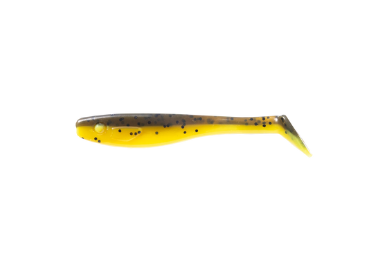 Renzshad Finesse Chartreuse/Pumpkin Shad Jig 6-pack