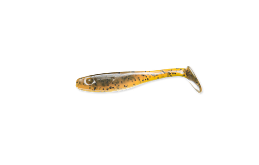 RenzShad Finesse Green Pumpkin soft bait is a versatile shade option suited for all seasons and waters.