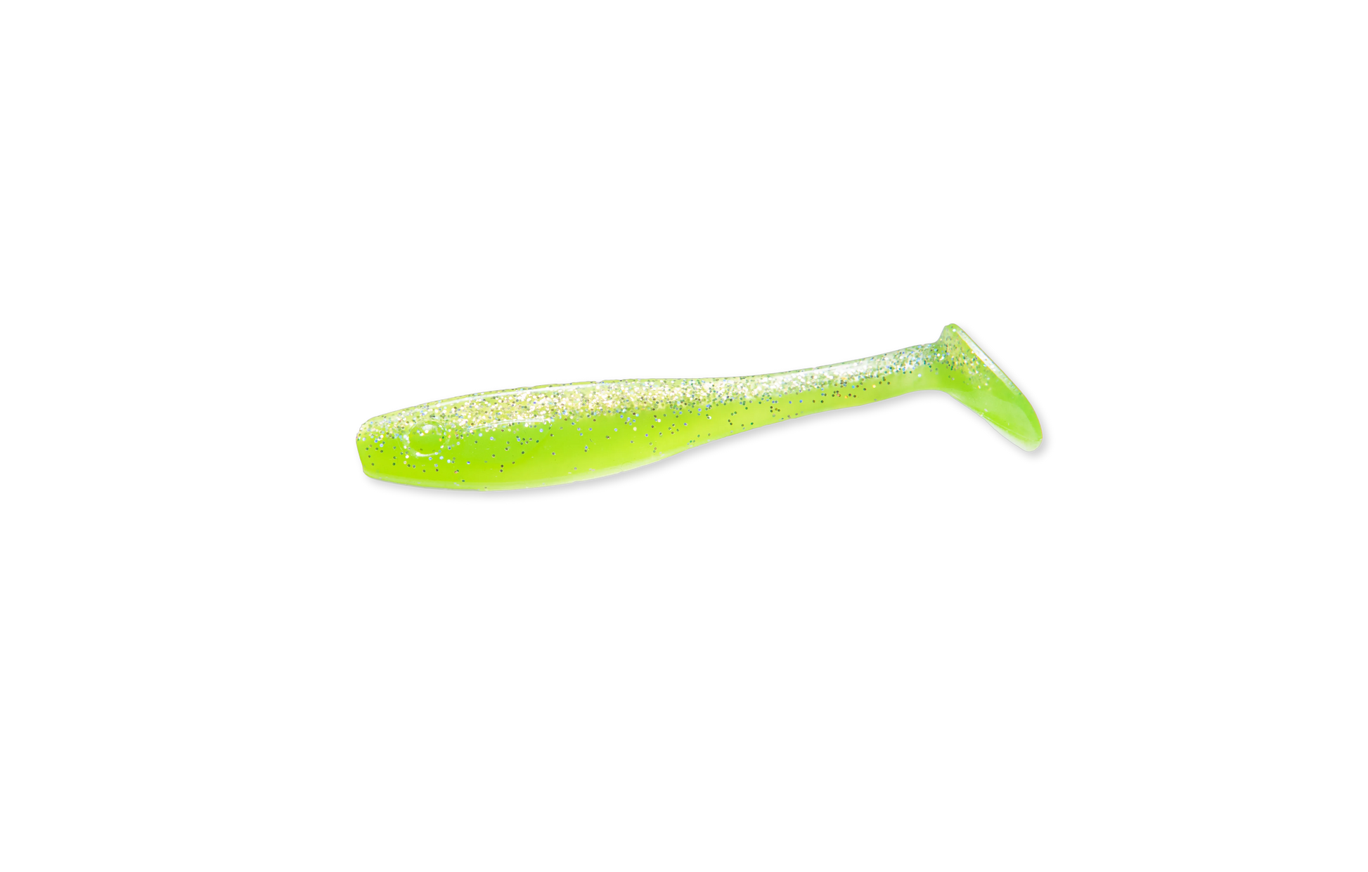 RenzShad Finesse Green Lime Gummiköder ist UV-aktiv und gut sichtbar in trübem Wasser – ein Muss im Sommer.
