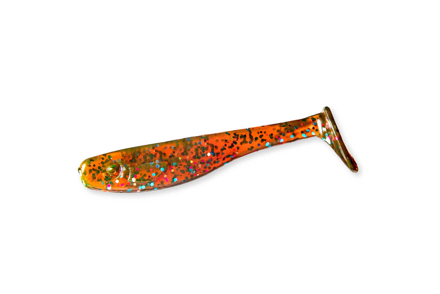 RenzShad Perch Red Devil Gummiköder fällt im Wasser auf und löst bei Raubfisch Biss aus – besonders wirkungsvoll im Herbst.