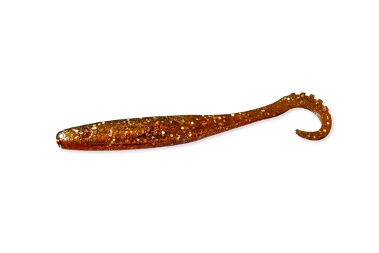 RenzWorm Motoroil Gummiköder ist eine perfekte Farbauswahl für trübes Wasser das ganze Jahr über.