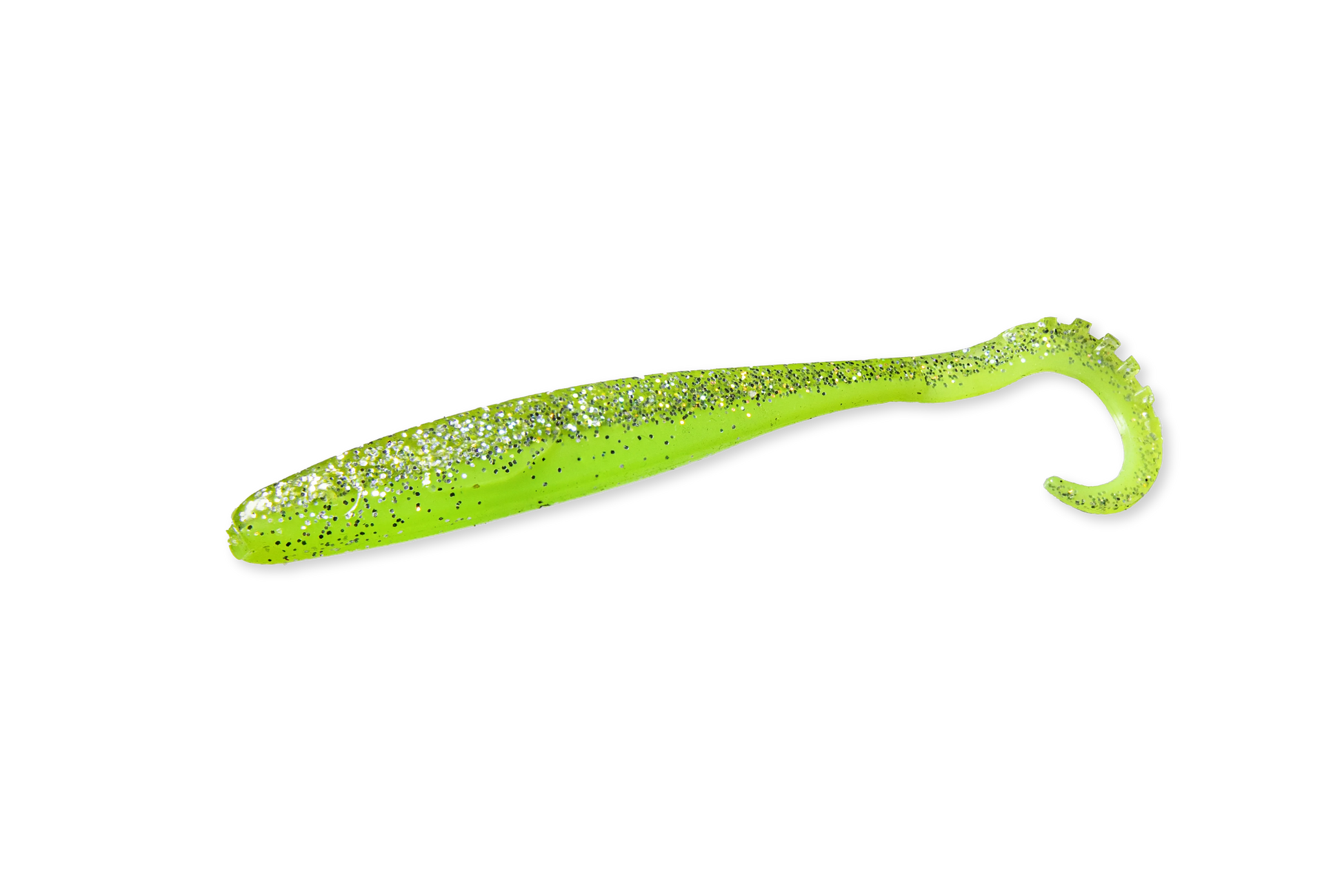 RenzWorm Green Lime Gummiköder ist ein UV-effektiver Köder, der in trübem Wasser gut sichtbar ist – ein Muss für den Sommer.