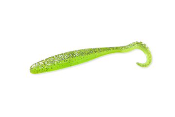RenzWorm Green Lime Gummiköder ist ein UV-effektiver Köder, der in trübem Wasser gut sichtbar ist – ein Muss für den Sommer.