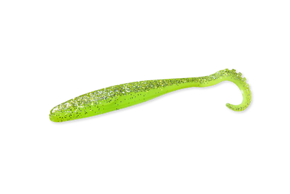 RenzWorm Green Lime Gummiköder ist ein UV-effektiver Köder, der in trübem Wasser gut sichtbar ist – ein Muss für den Sommer.