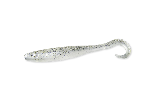 RenzWorm Bait Fish soft bait offers a realistic look that works best in clear water during the warmer months.